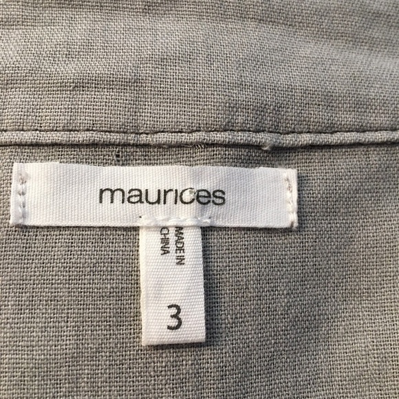 Maurice zipper front canvas jacket - Picture 7 of 8